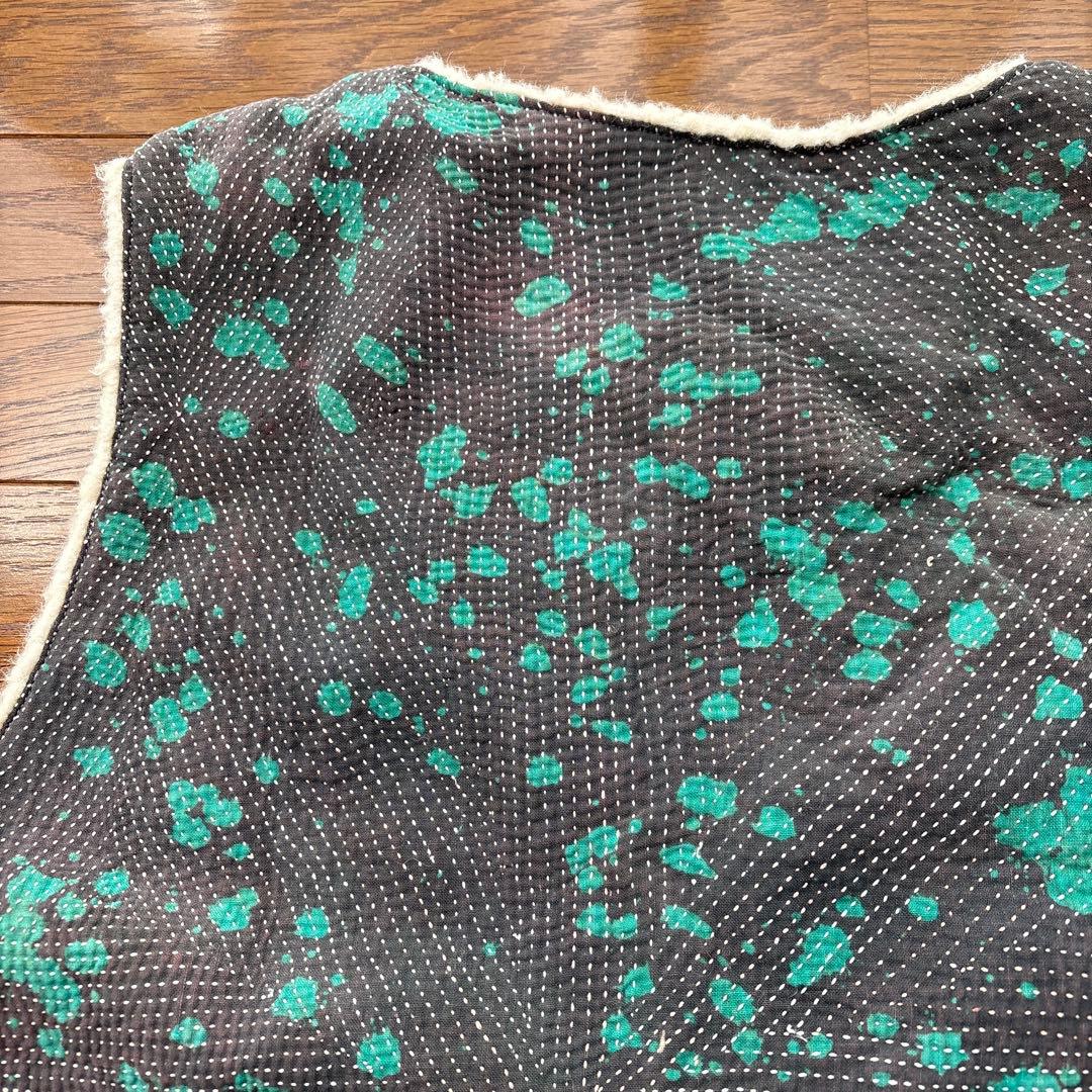 ラリーキルト　ボア　リバーシブル　ベスト