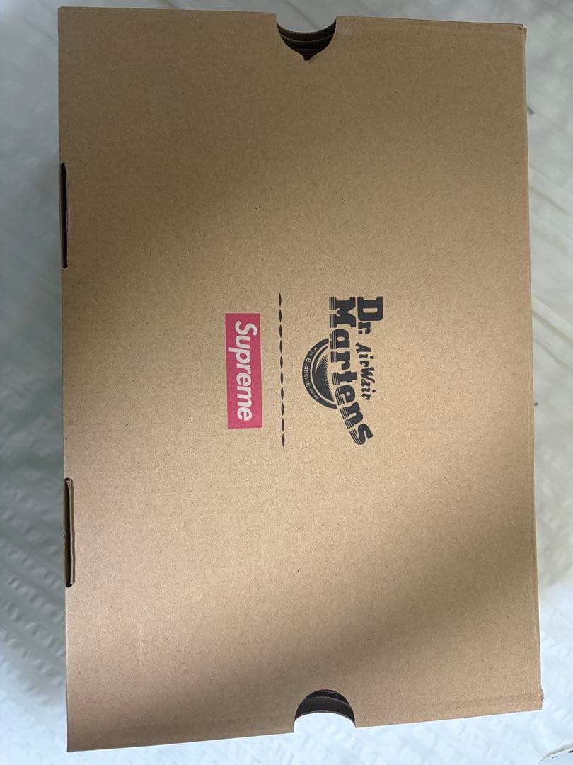 靴 Supreme Dr.Martens Spiderweb 3-Eye White