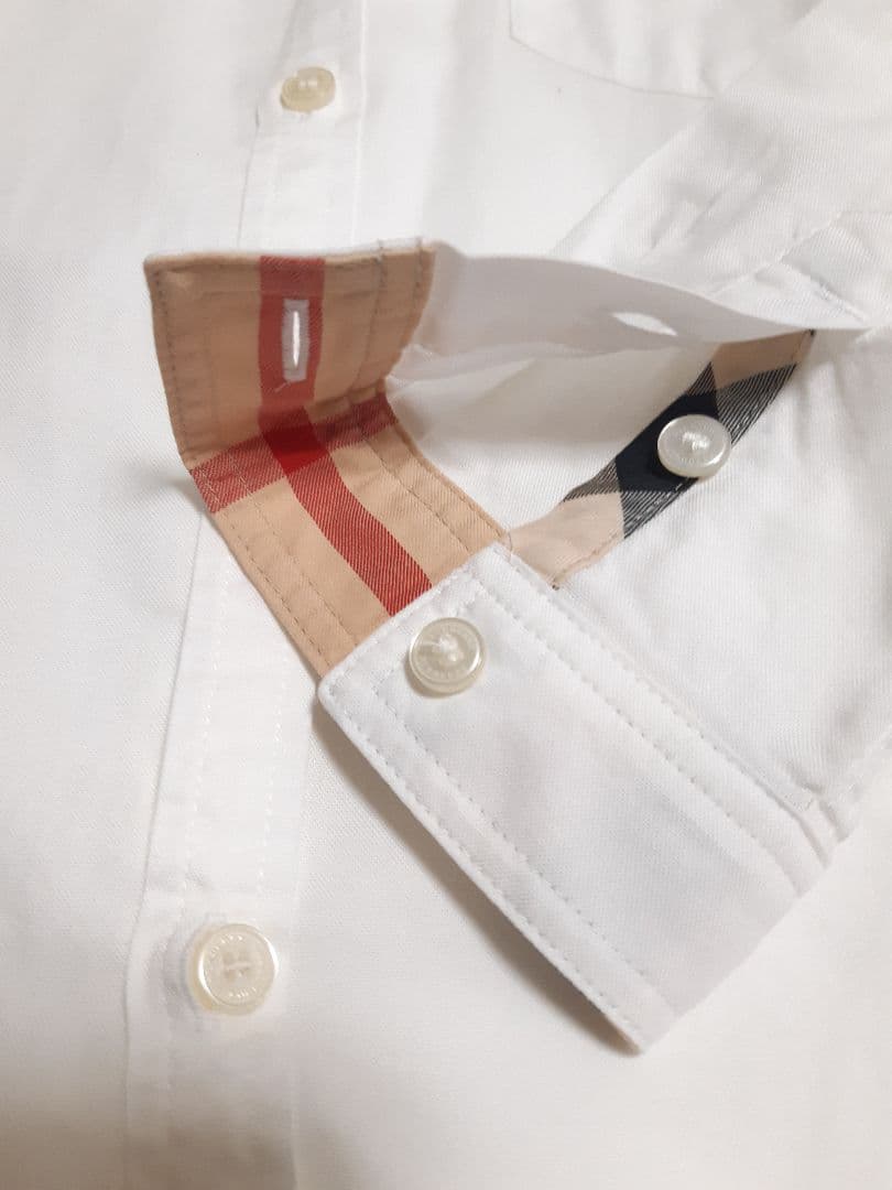 BURBERRY CHILDREN スーツ シャツ ノバチェック蝶ネクタイ 8Y