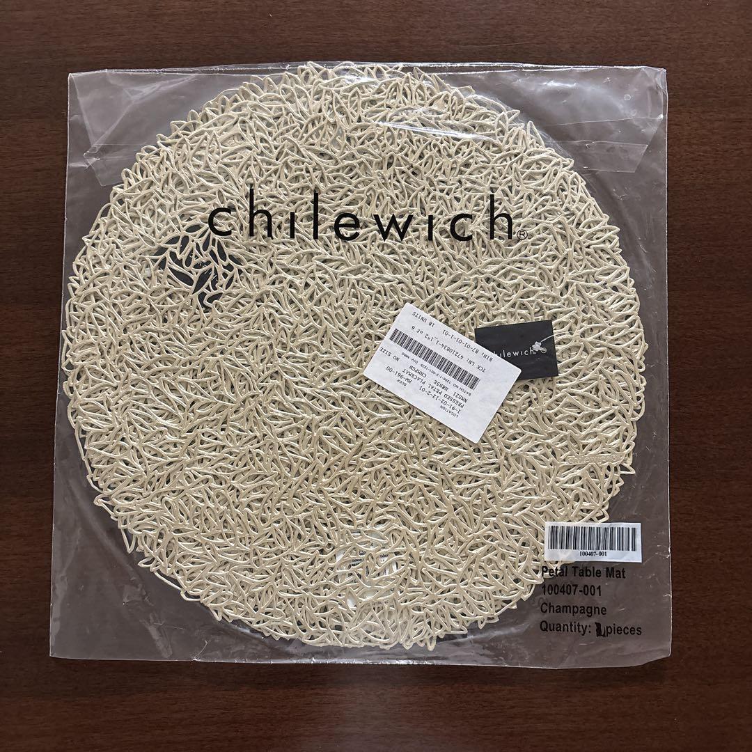 未使用タグ付き❤️チルウィッチ❤️ランチョンマット❤️ペタル❤️シャンパン　4枚