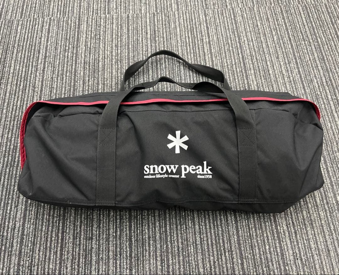 スノーピーク リビングシェルロングPro. レッドフレームセット PG-282