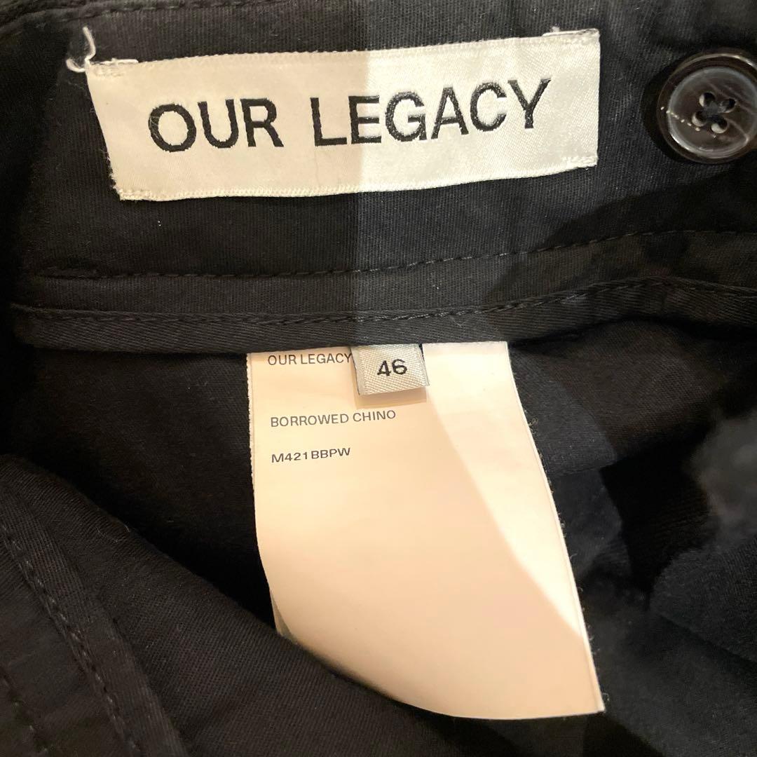 OUR LEGACY 23SS BORROWED CHINO スラックス 46