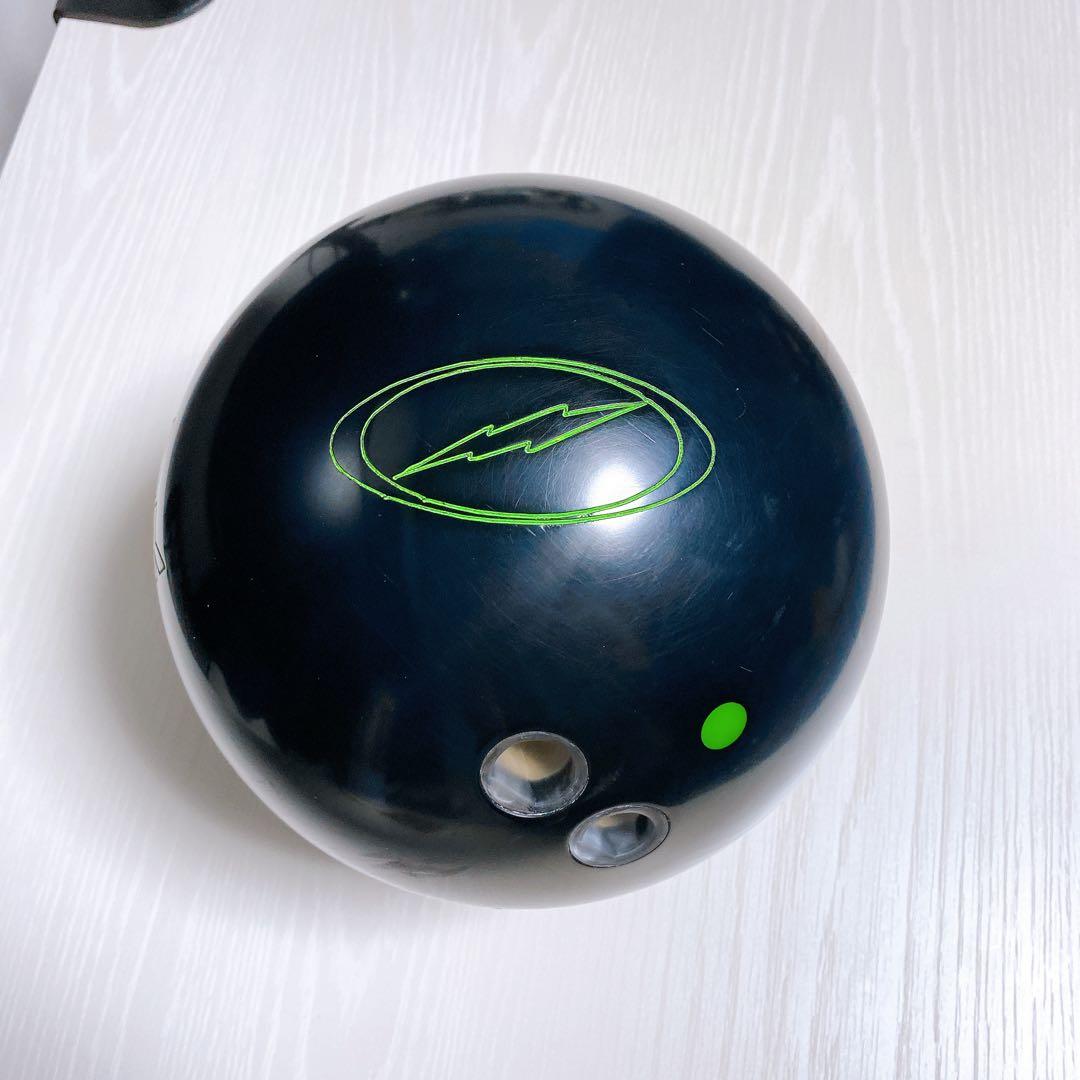 【ボウリングボール】ピッチブラック 両手投げ 15p