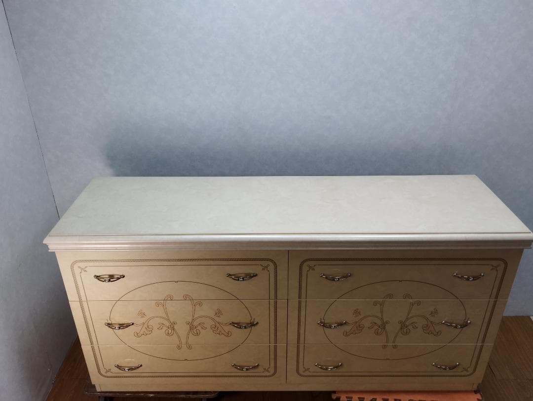 K♢137 サルタレッリ フローレンス ダブルドレッサーチェスト 6引出し