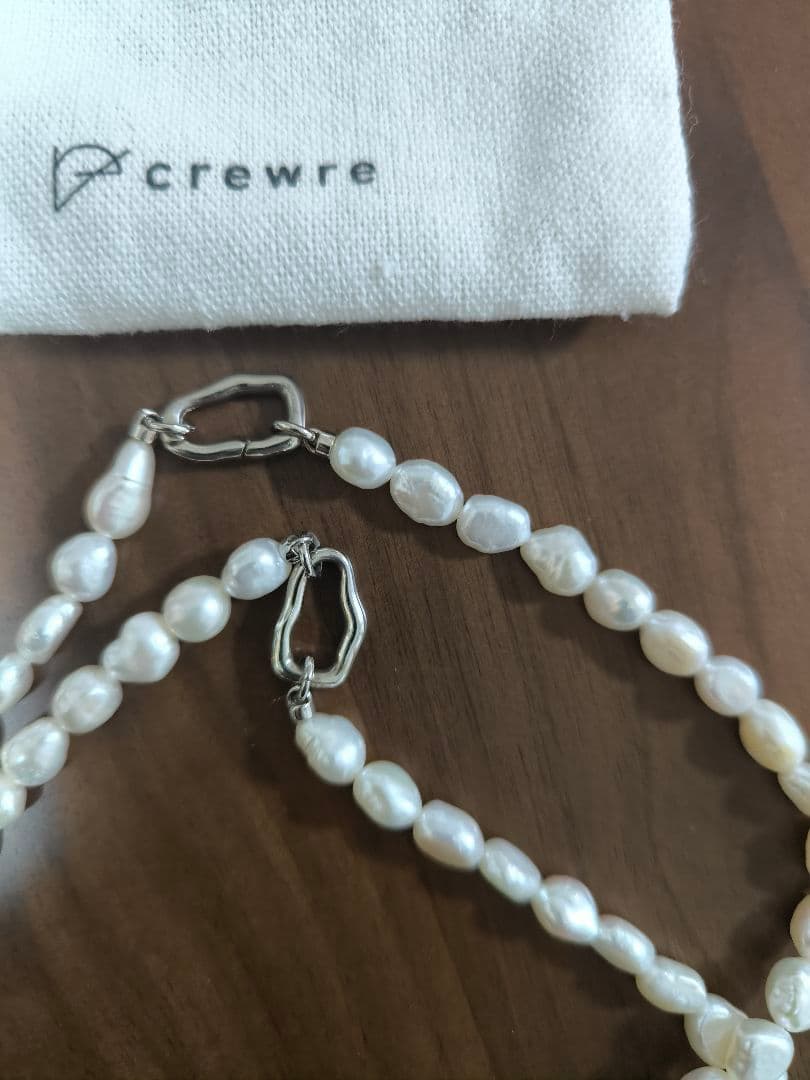 パールネックレス　crewre