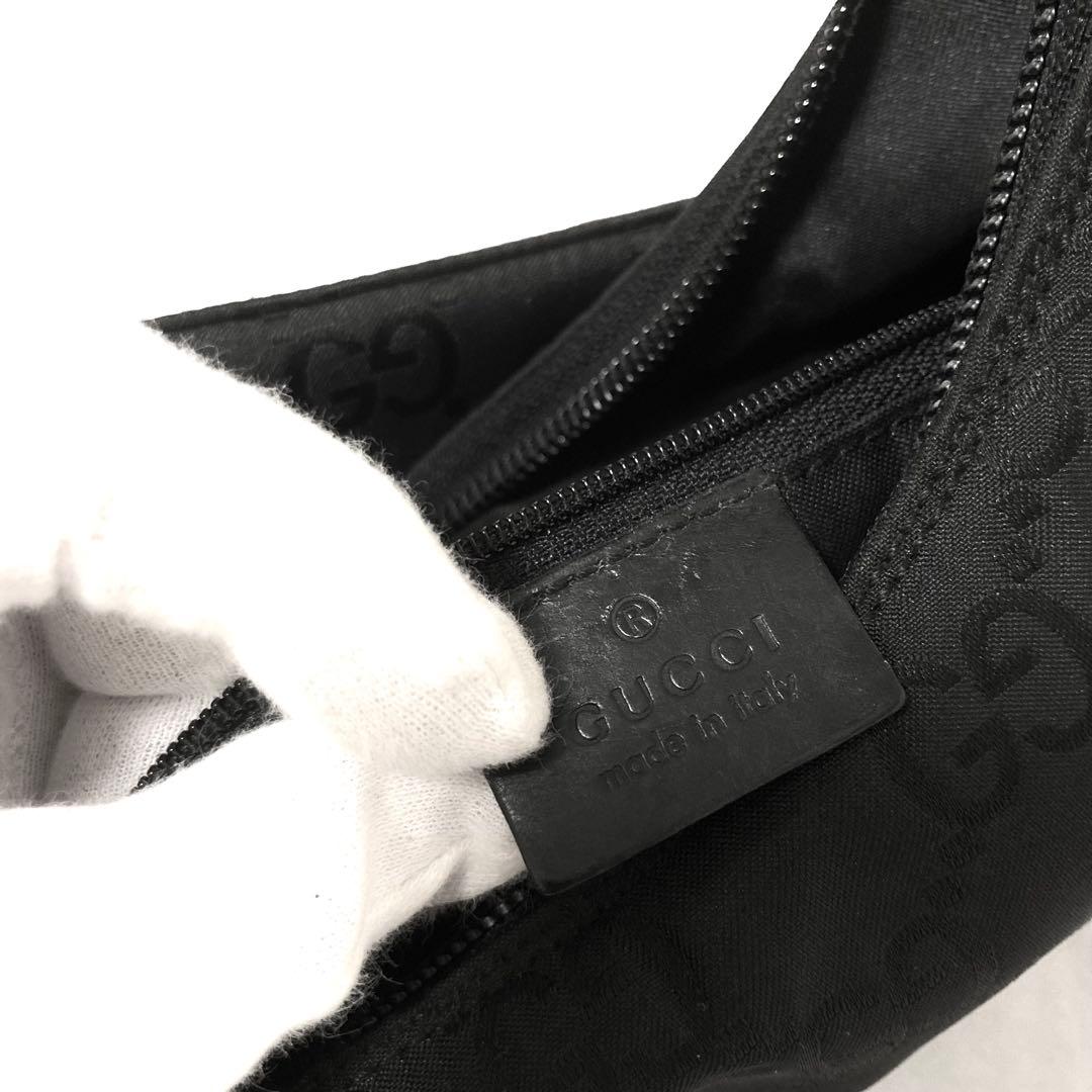 美品　グッチ　GUCCI トートバッグ　ハンドバッグ　ホーボーバッグ　ナイロン