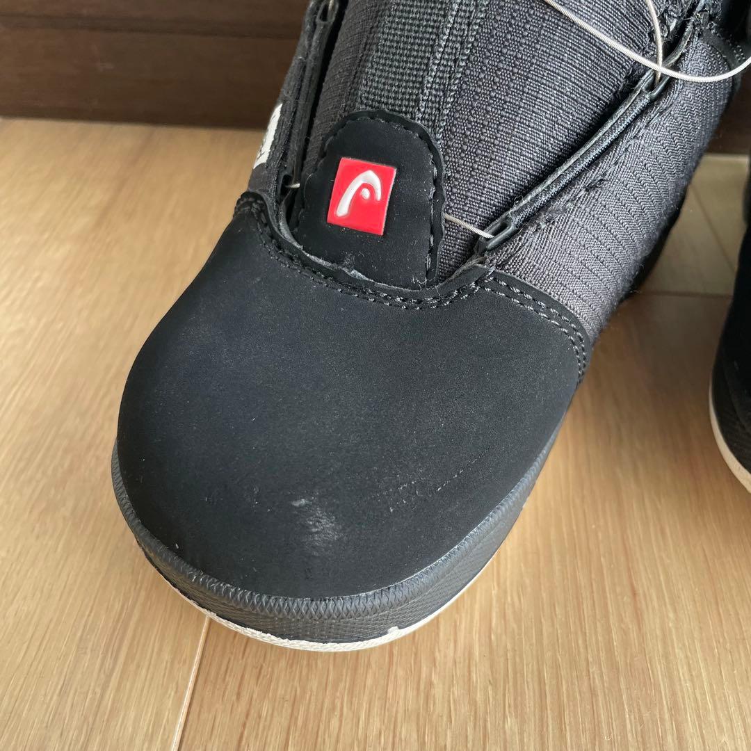 head 子ども用スノーボードブーツ ブラック　BOA 20.5-21.5