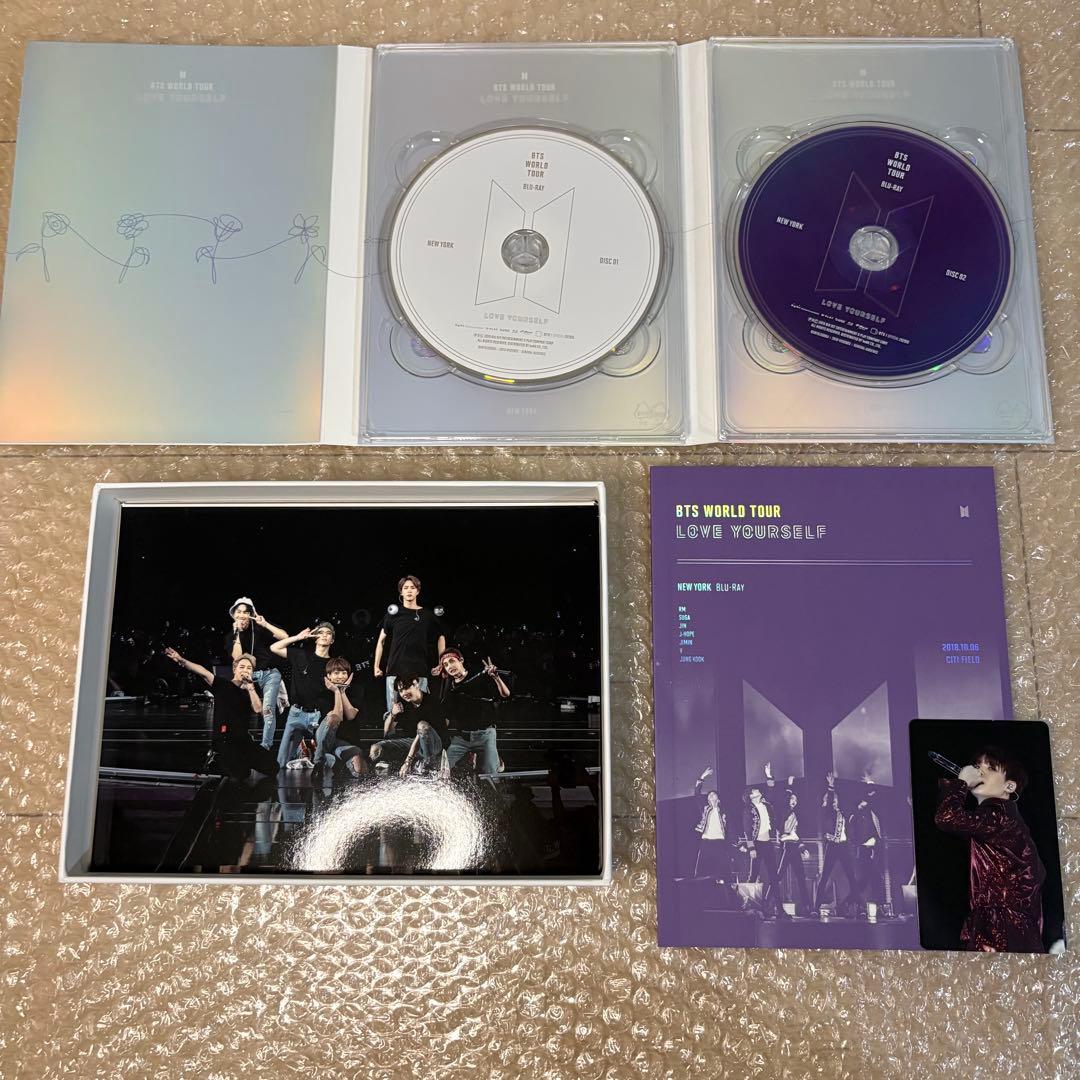 BTS LOVE YOURSELF NY Blu-ray 日本語字幕 SUGA