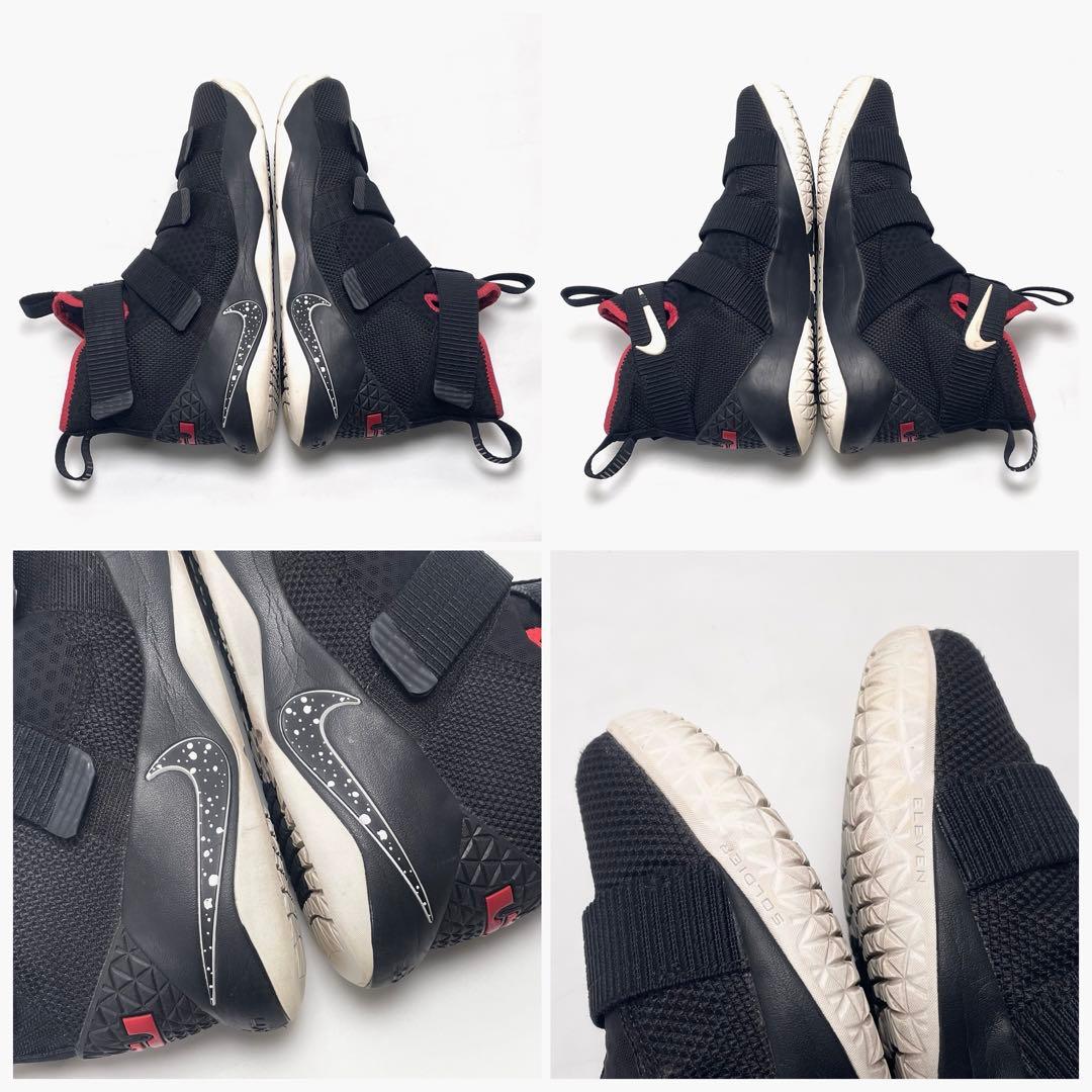 NIKE ナイキ レブロン ソルジャー 11 ブレッド スニーカー ブラック