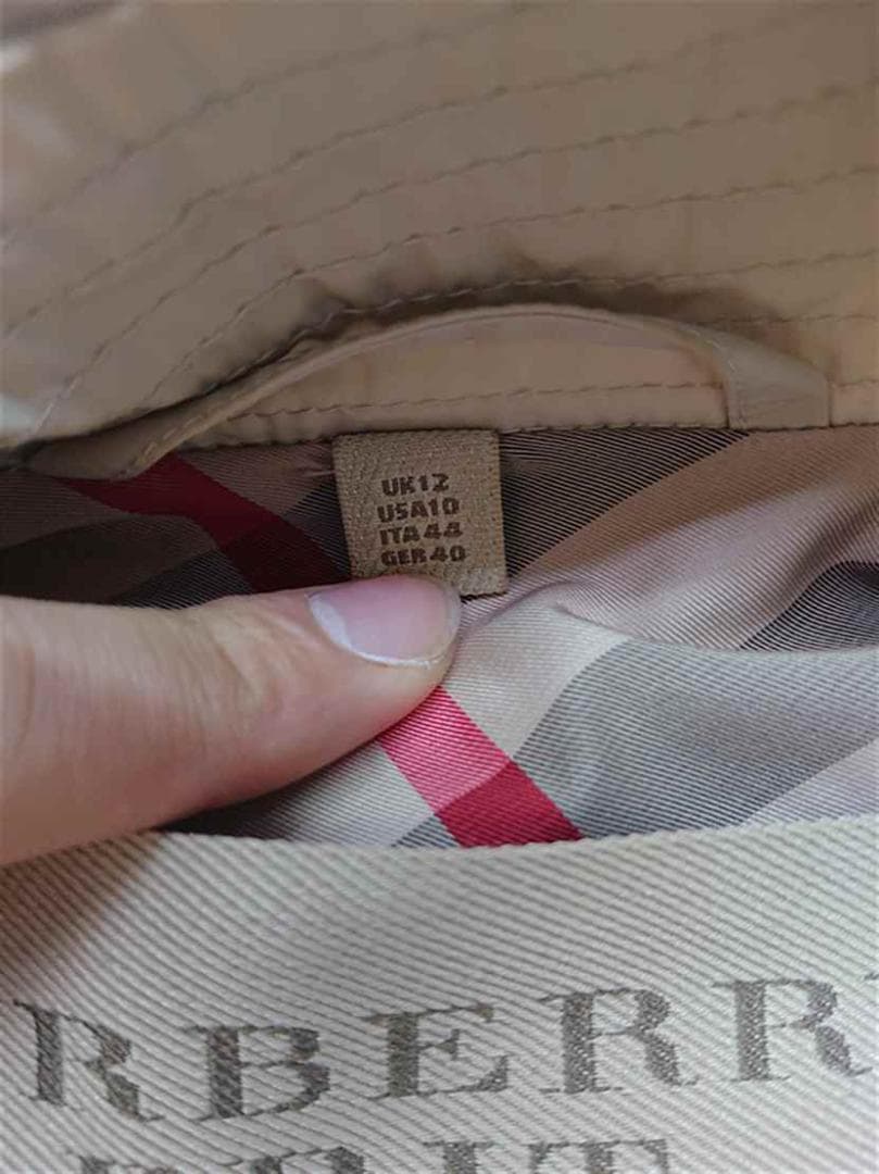 ■バーバリー ブリット トレンチコート ベージュ系 レディース IT48