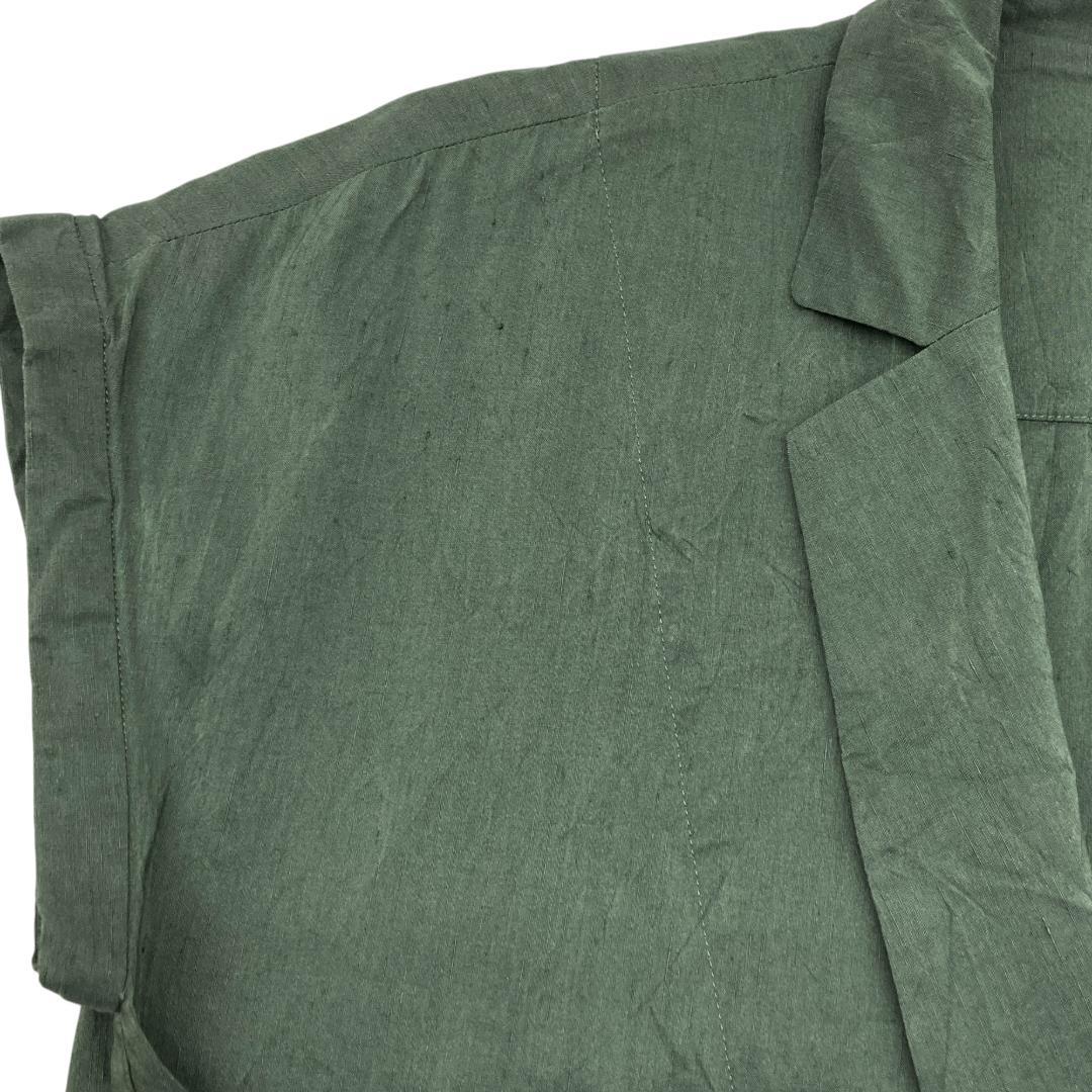 ★美品 mina perhonen くすみグリーン オールインワン M