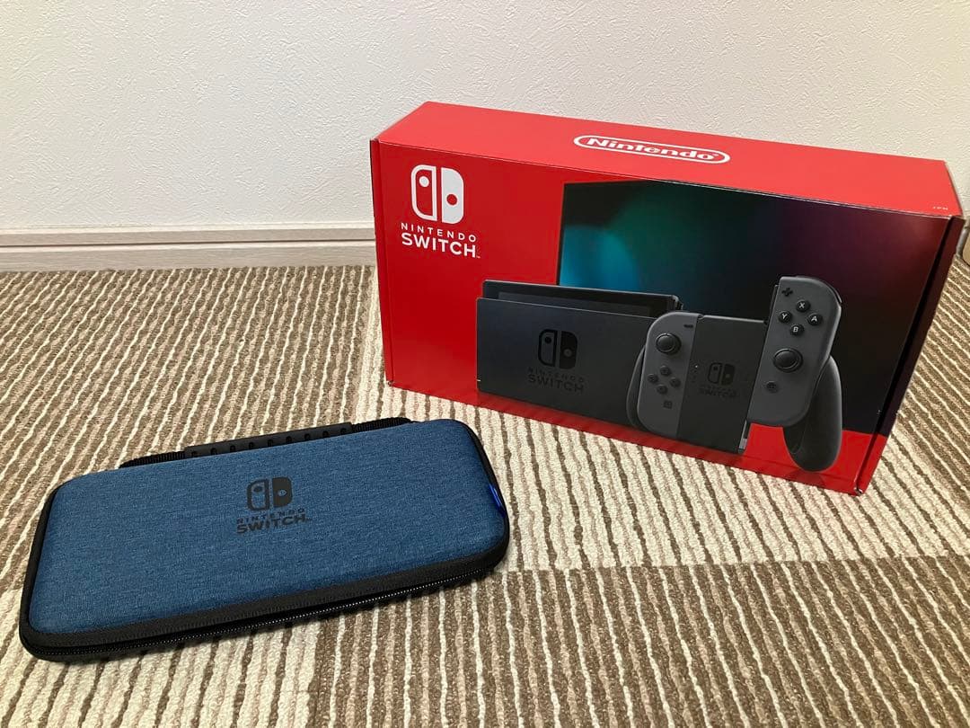 Nintendo Switch ブラック ケース付き 【動作確認済み】