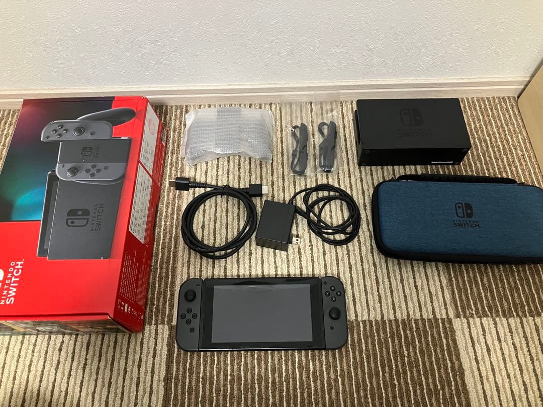 Nintendo Switch ブラック ケース付き 【動作確認済み】