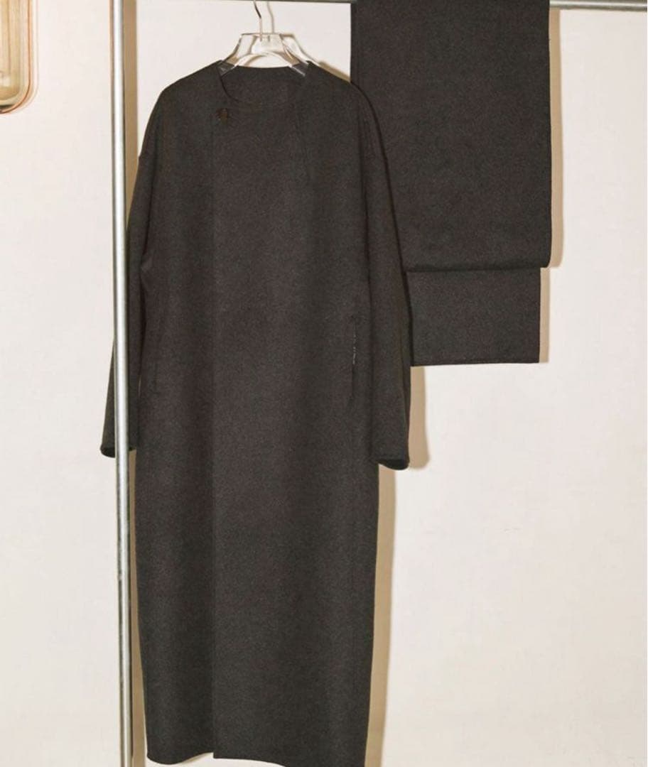 TODAYFUL ストールウールコート 36