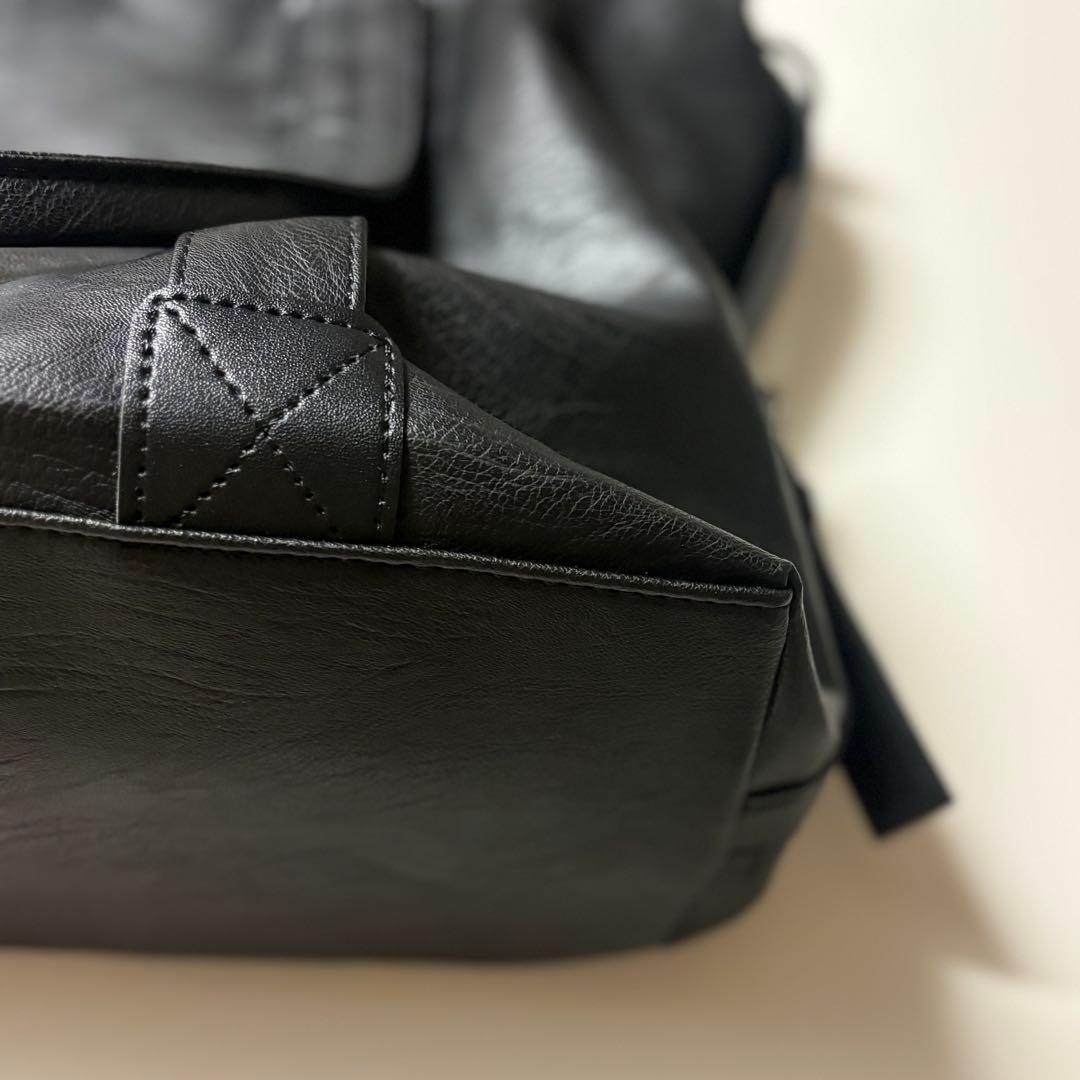 MUCENT プライムリンクルレザートートバッグ