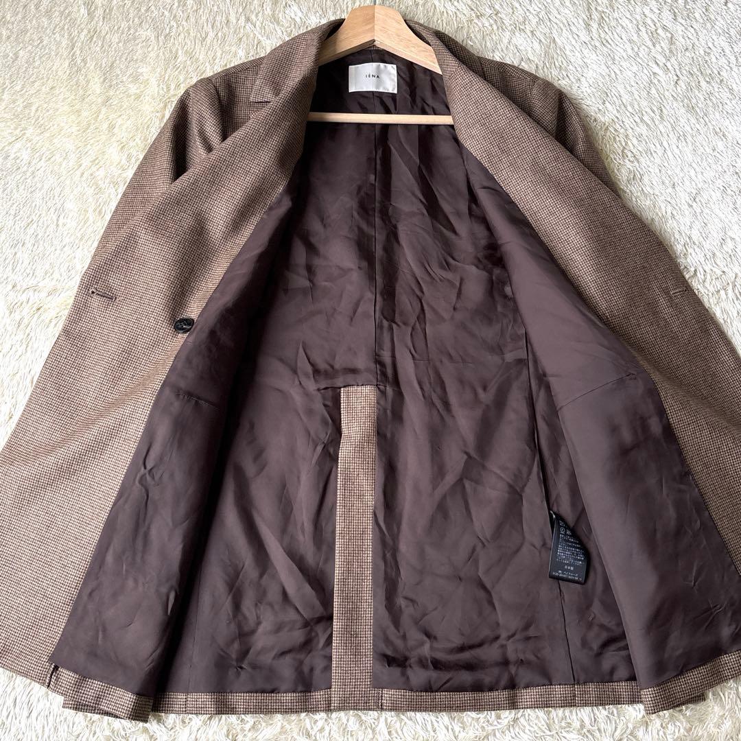 2025AW☆完売☆IENA イエナ　ガンクラブチェックジャケット　38 極美品