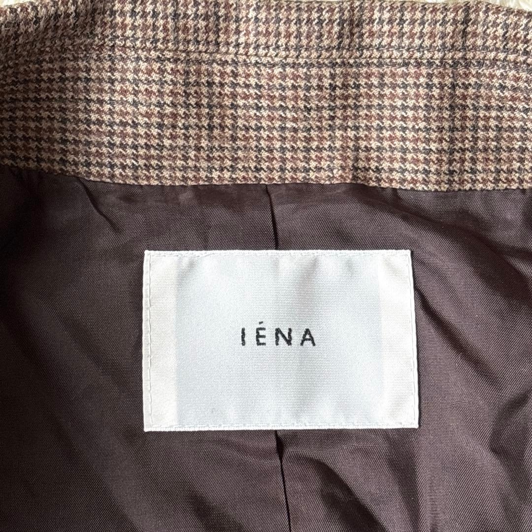 2025AW☆完売☆IENA イエナ　ガンクラブチェックジャケット　38 極美品