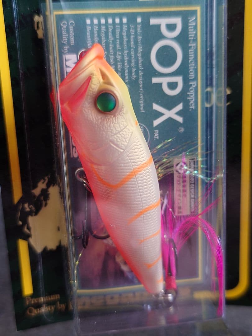 メガバス ito ポップX 初回出荷NEW ホットシュリンプRB 新品未開封