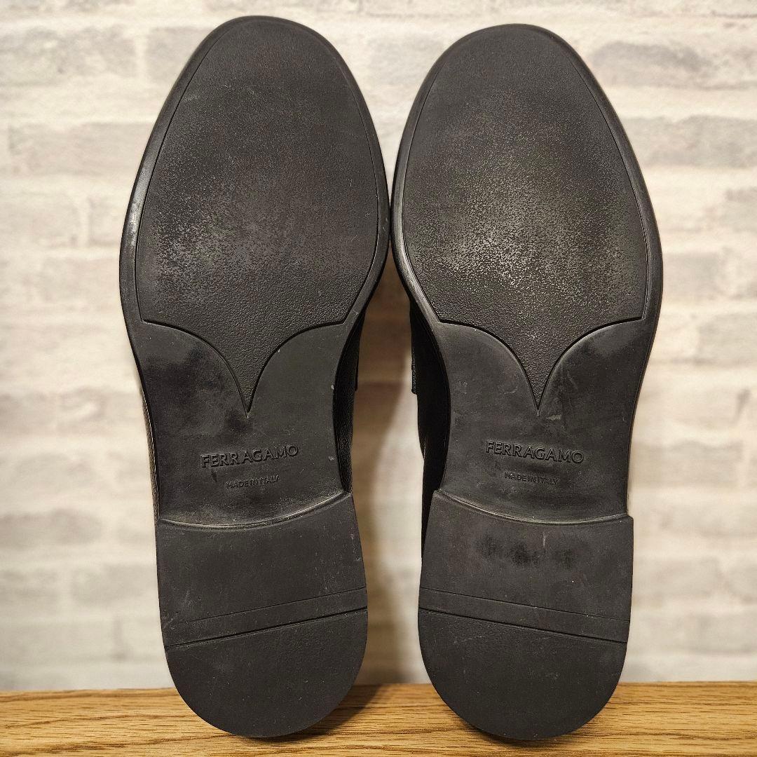 現行品⭐フェラガモ メンズ ガンチーニ モカシン/ローファーブーツスニーカー