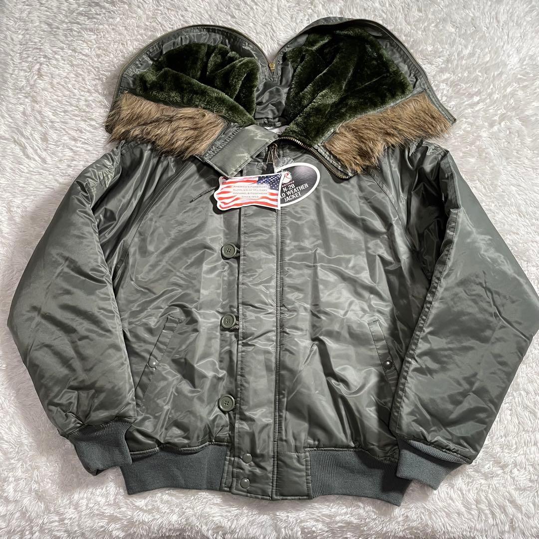 未使用 タグ付き ロスコ フライトジャケット N-2B