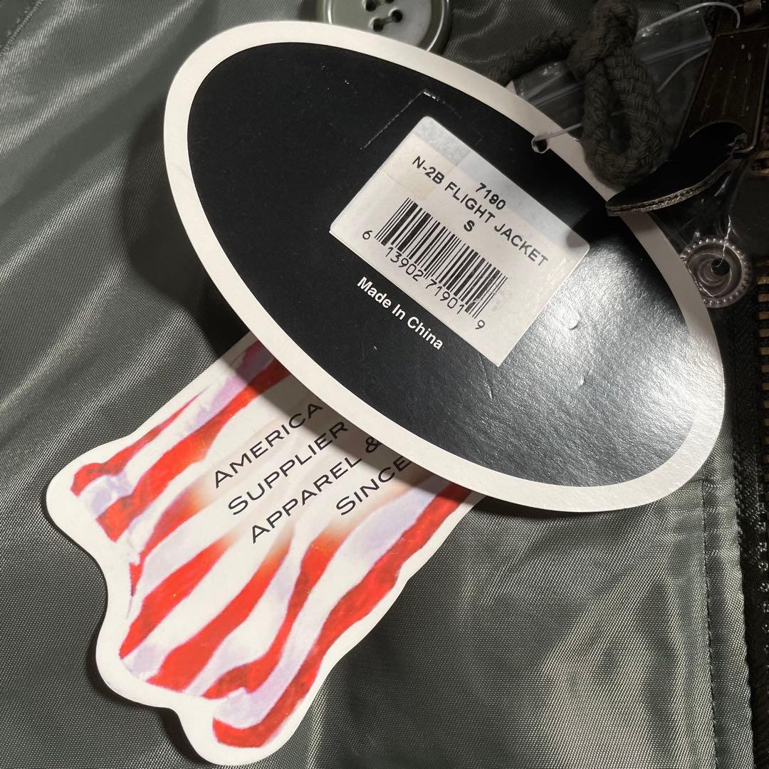 未使用 タグ付き ロスコ フライトジャケット N-2B