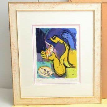 マイケルルー「Hello Little Kitties」子猫　保証書　直筆サイン