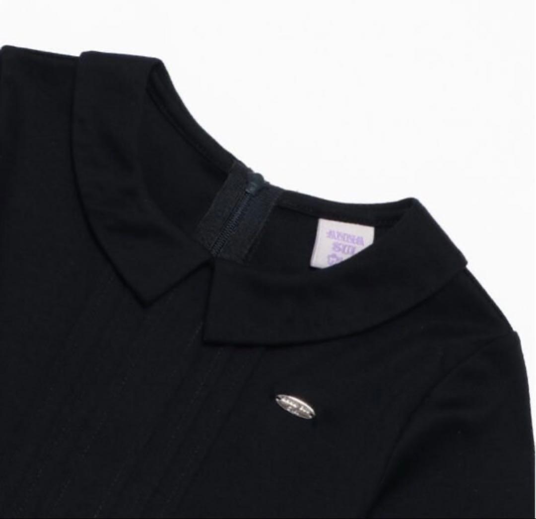 ANNA SUI mini BloomingGarden総柄ドッキングワンピース