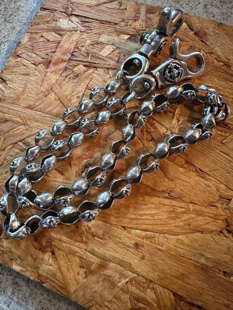 ろ*く様 TJK シルバー925 ウォレットチェーン 約55cm
