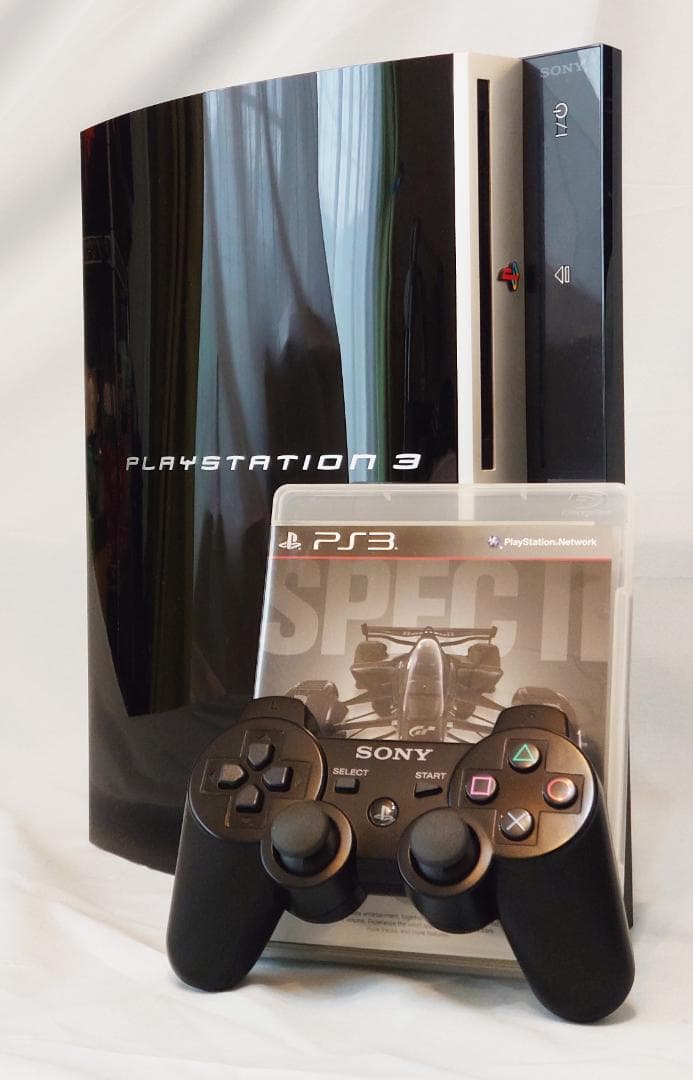 【読込OK】 PS3 本体 黒 80GB CECHL00　おまけ付き