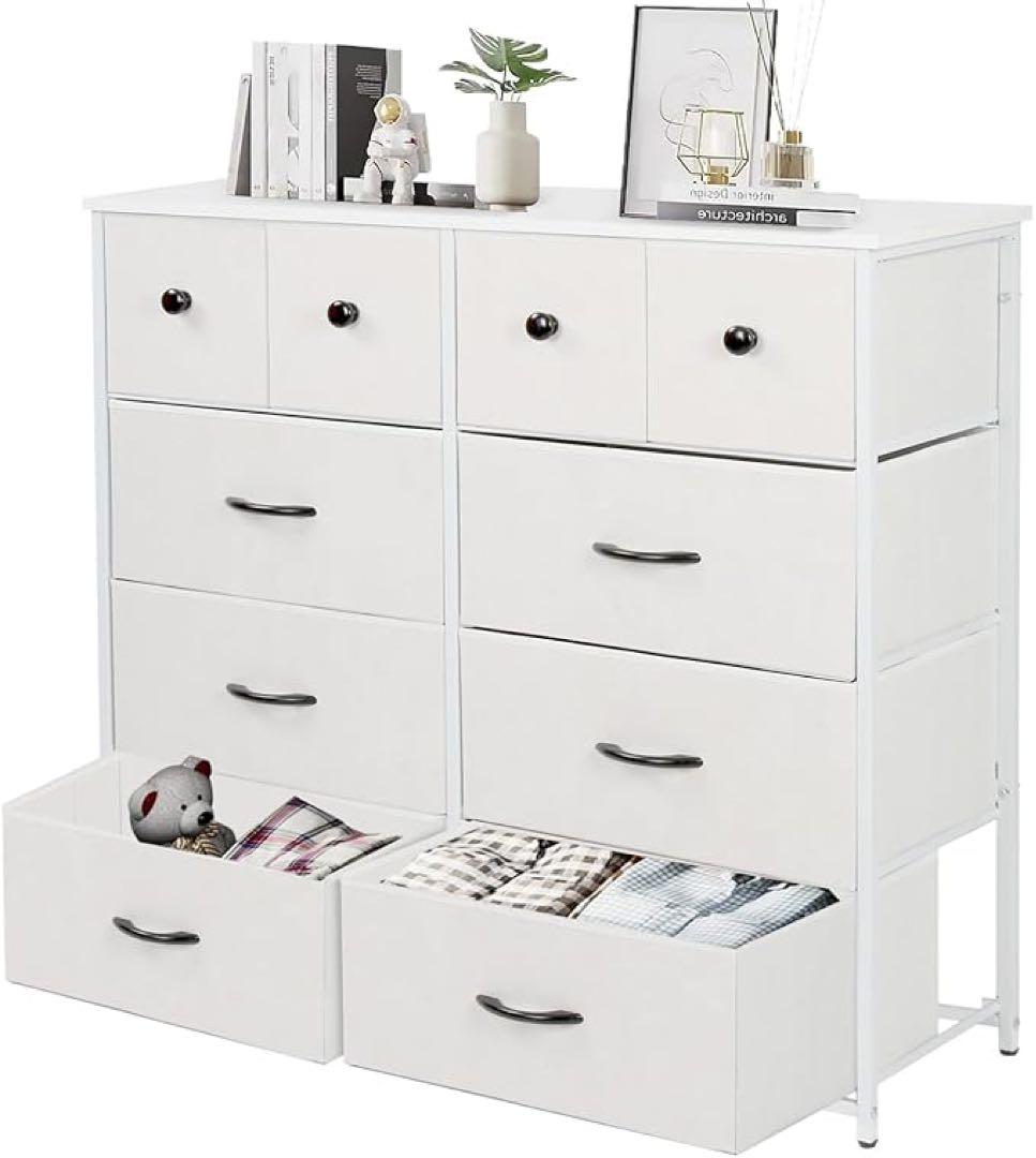 収納チェスト リビング 洋服 大容量 4段10杯 100*30*98cm