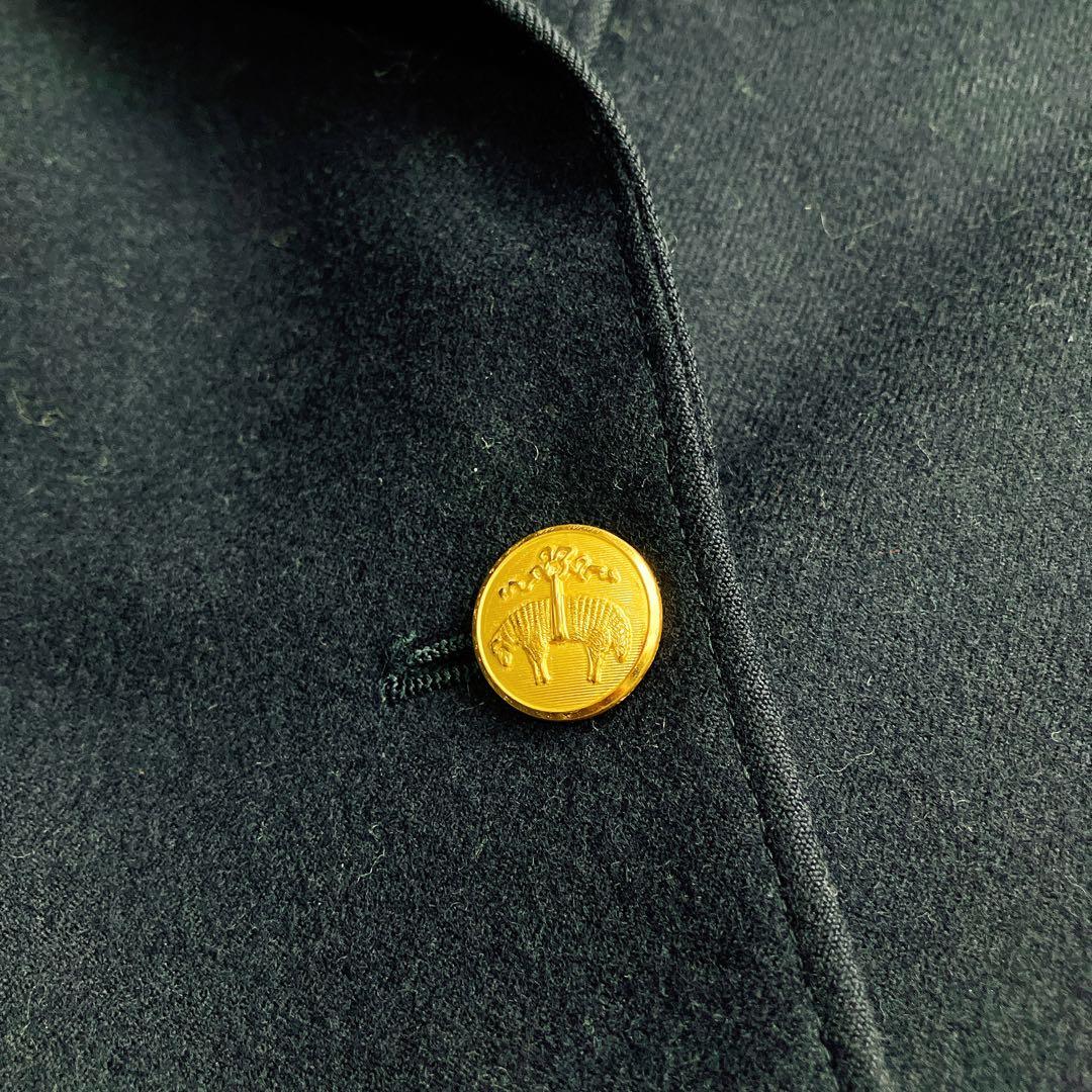 ブルックスブラザーズ★紺ブレ 金ボタン ウール 2B テーラードジャケット