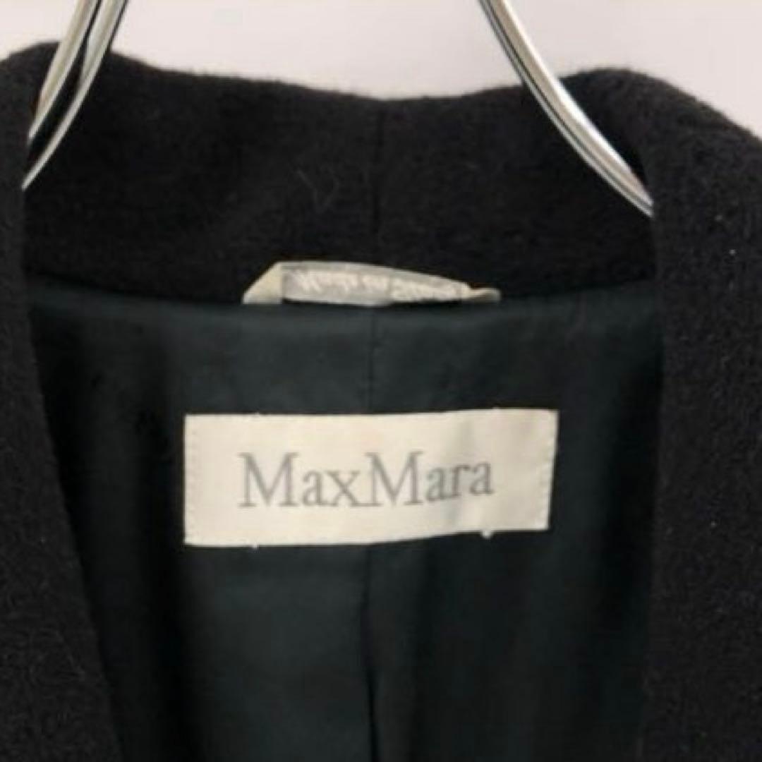 最終値下げ　Maxmara マックスマーラ　ブラック　　コート