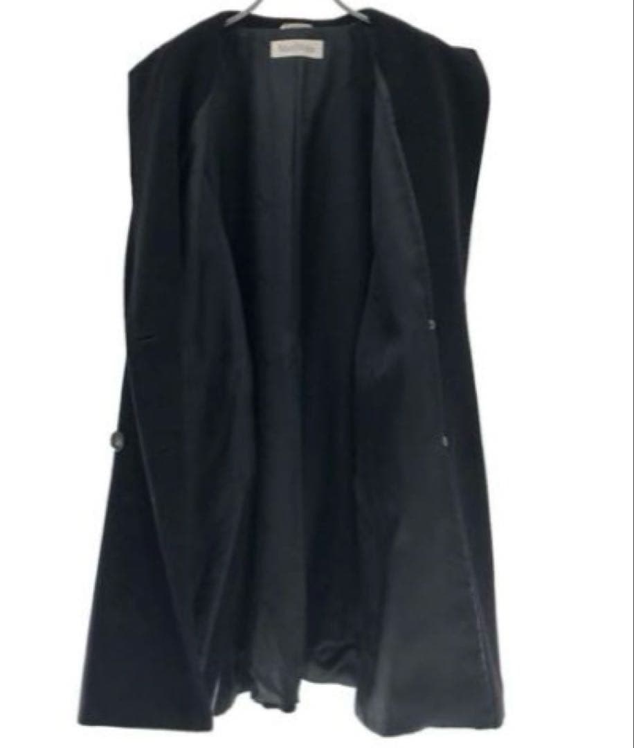 最終値下げ　Maxmara マックスマーラ　ブラック　　コート