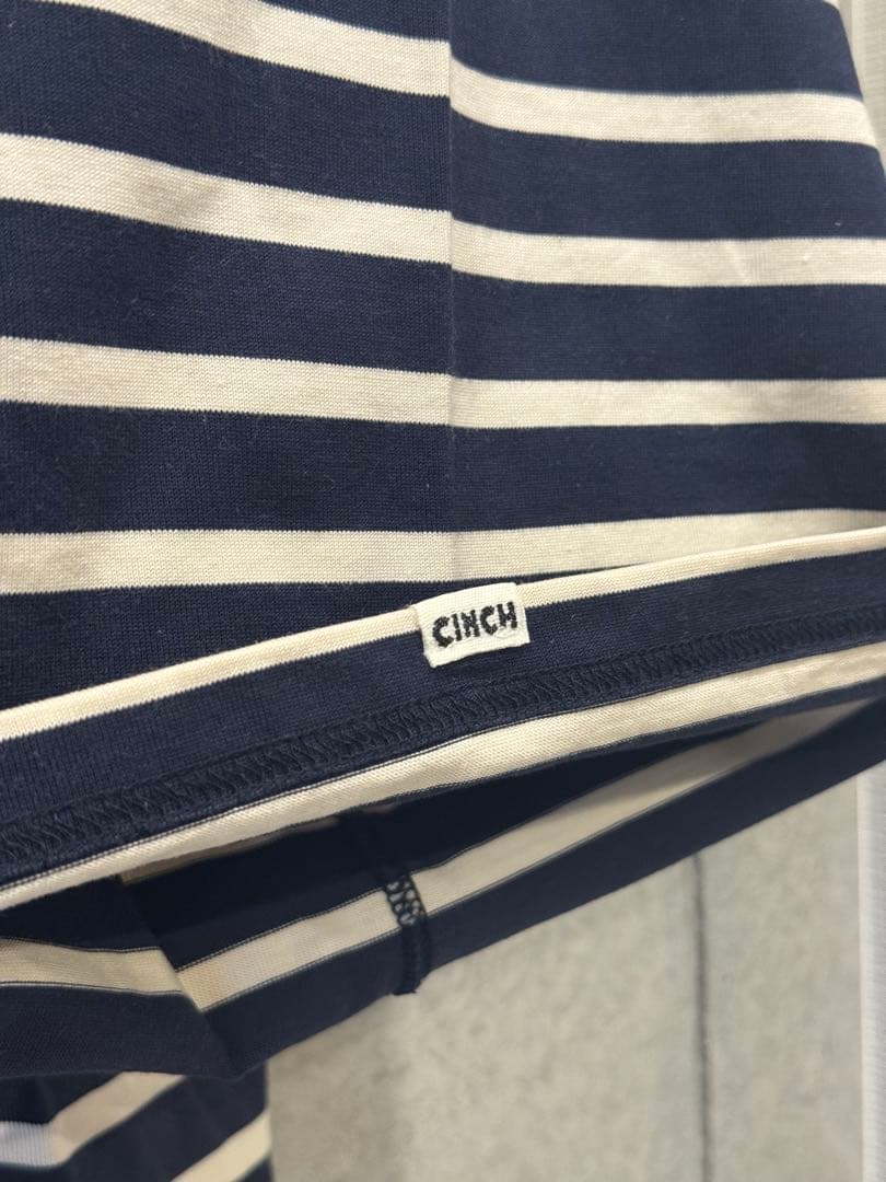 Oblada/オブラダ/CINCH/シンチガンジーボーダーロングスリーブTシャツ