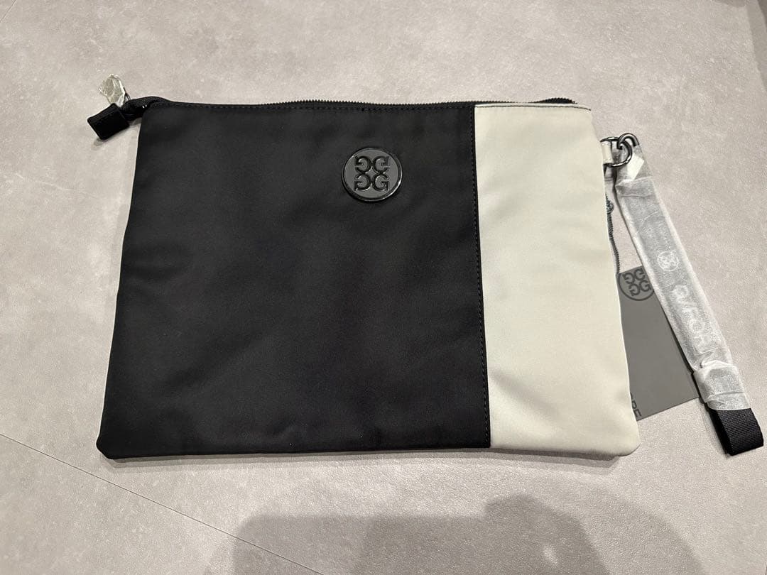 G/FORE ロゴ刺繍ポーチ クラッチバッグ　ゴルフラウンドバッグ　ジーフォア