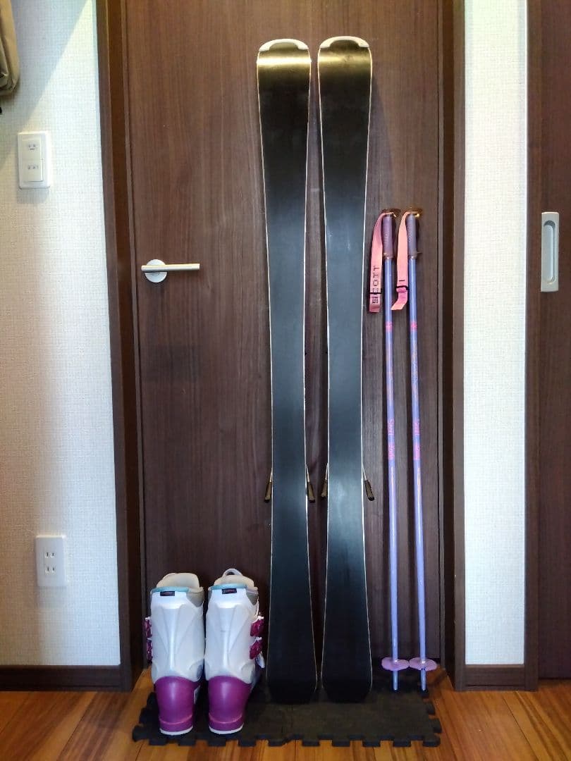 SWALLOW/学生・レディース用/スキーセット/メンテ・WAX済み✔軽量板！！