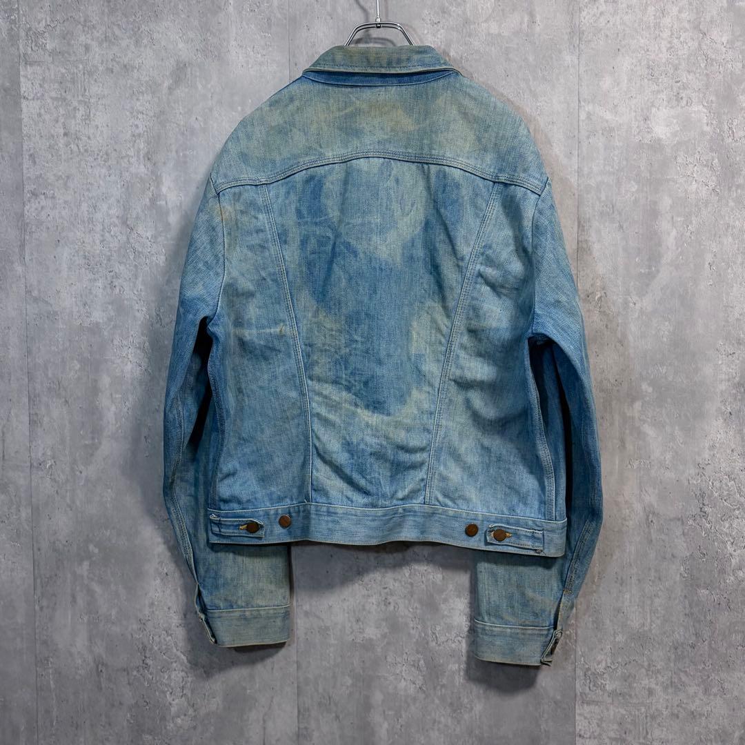 Wrangler USA製126MJデニムジャケット80s三角タグ雰囲気系ボロ