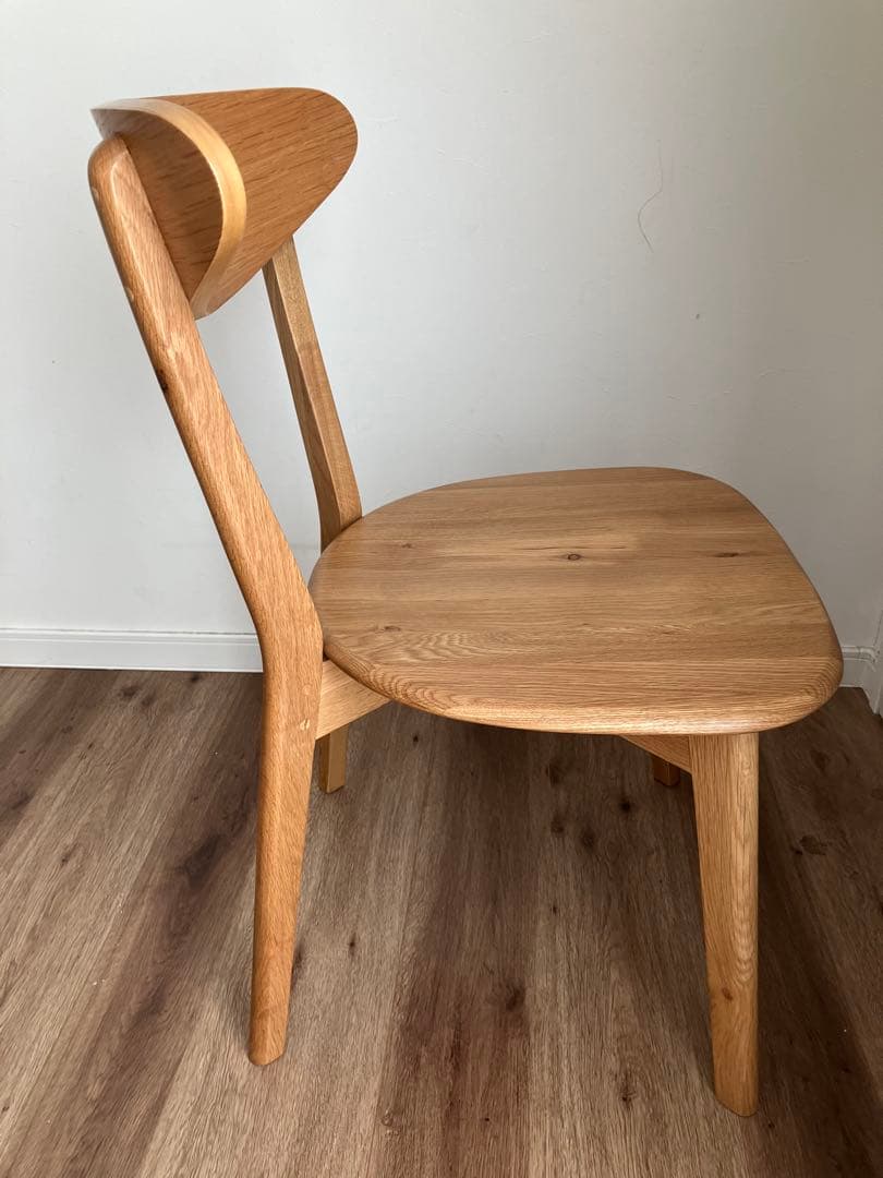 【つばき様】大川家具　ダイニングチェア1脚　②