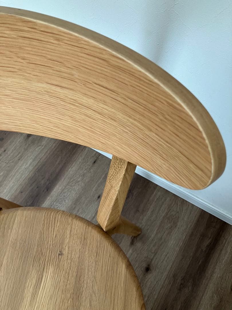 【つばき様】大川家具　ダイニングチェア1脚　②