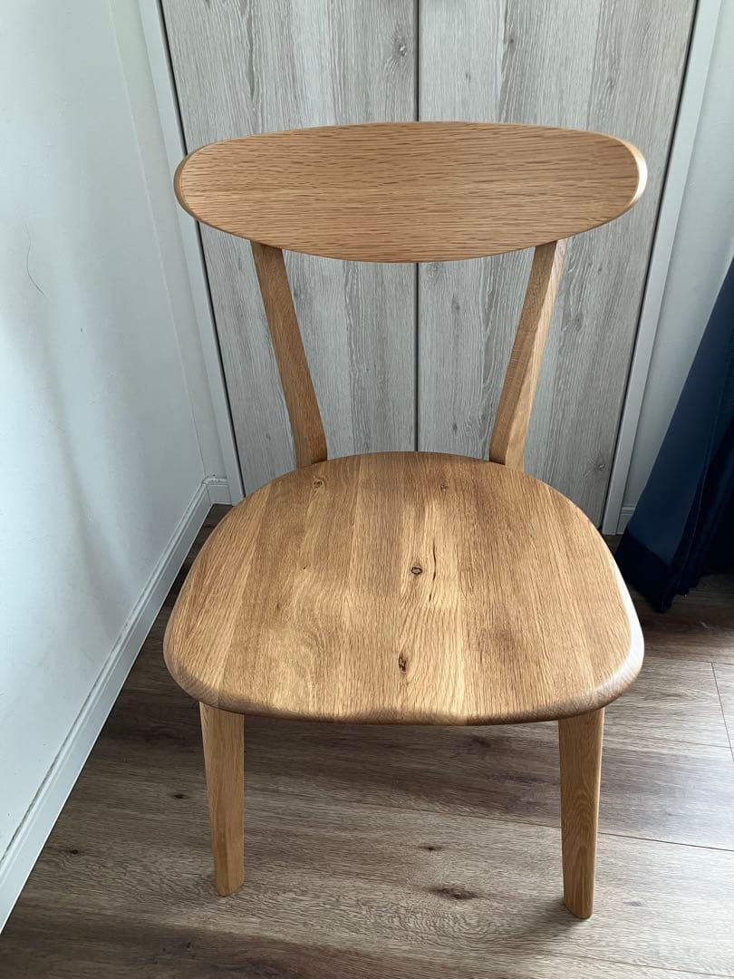 【つばき様】大川家具　ダイニングチェア1脚　②
