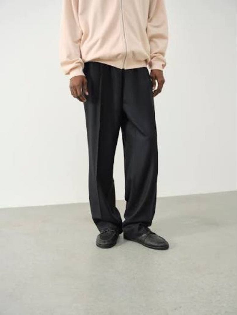 パンツ AURALEE light wool max gabardine slacks