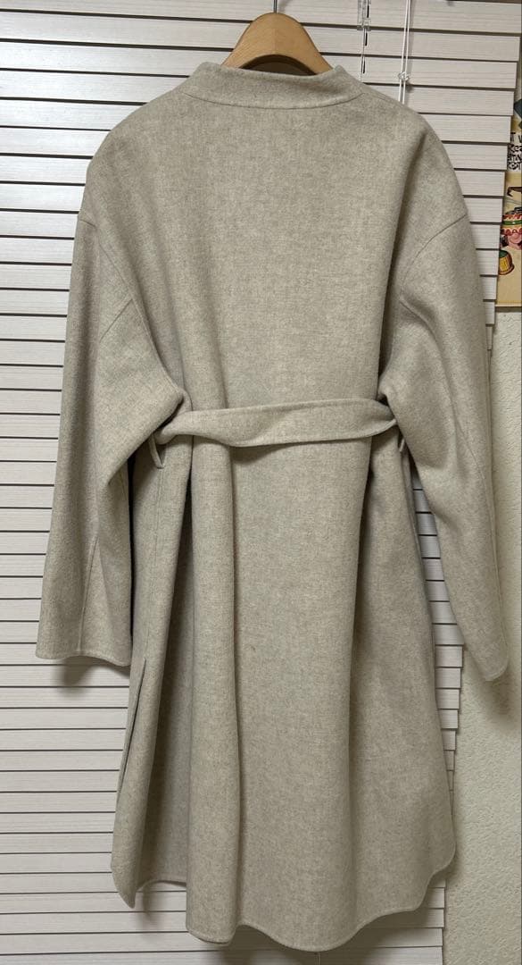 ☆美品クリーニング済み☆AEWEN MATOPH スリットベルテッドリバーコート