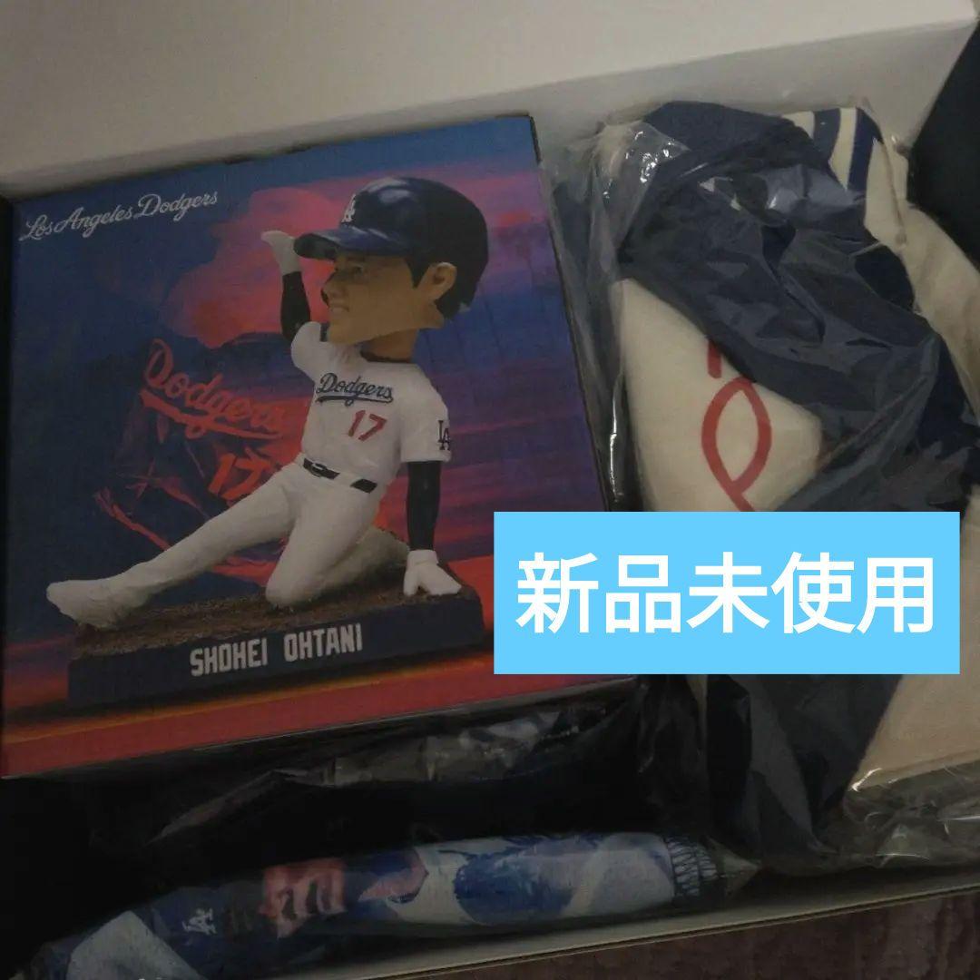 【新品未使用 】ドジャース ファンクラブ特典グッズ 大谷翔平ボブルヘッドあり
