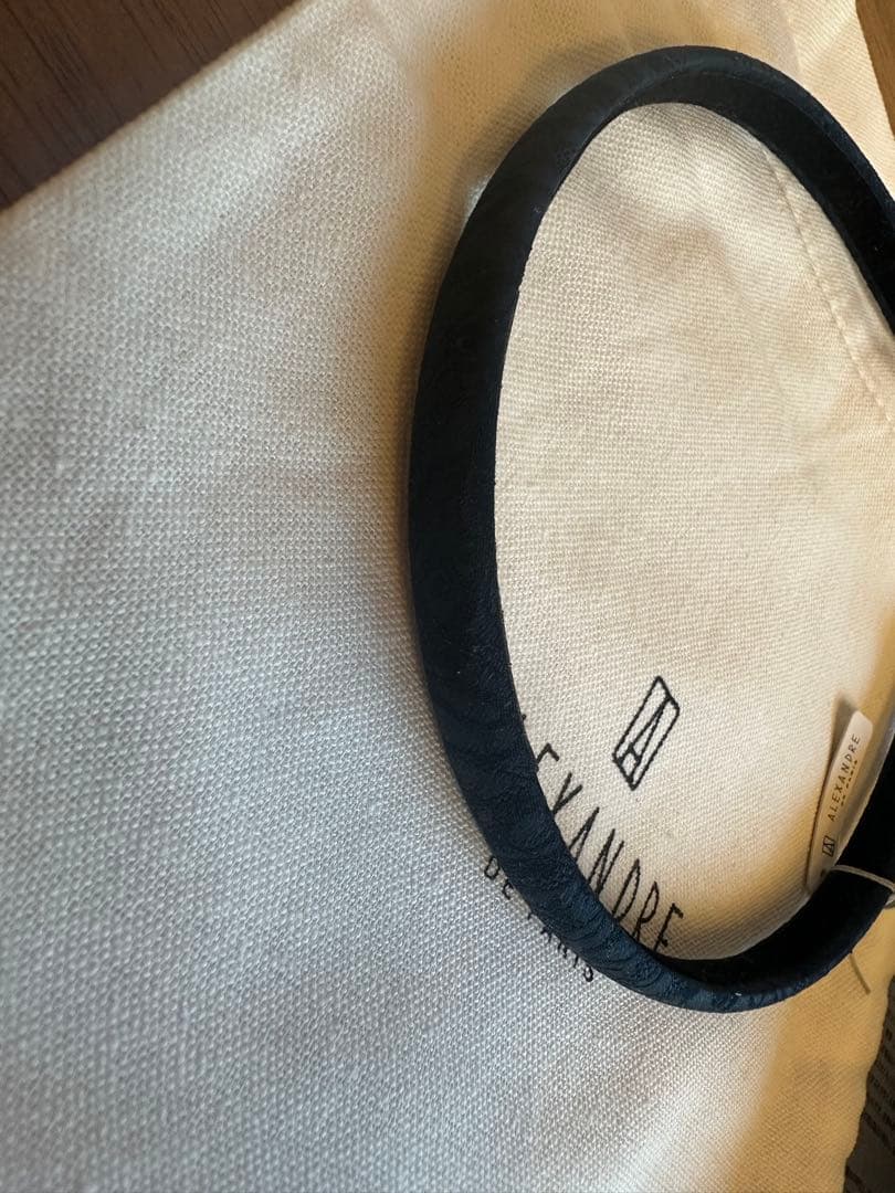 【新品　未使用】ALEXANDRE DE PARIS カチューシャ