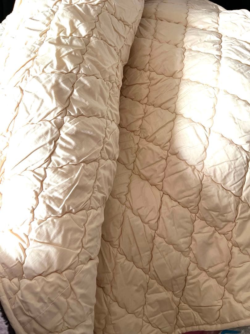 東京西川　ウール敷パッド　クイーンサイズ　ウール100%寝具