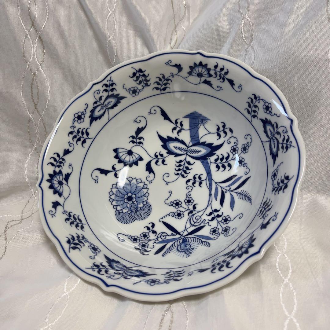 Blue Danube ブルーダニューブ サラダボウル 小皿 大皿 7枚セット