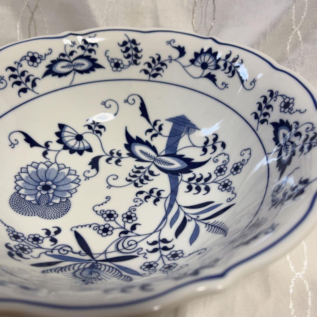 Blue Danube ブルーダニューブ サラダボウル 小皿 大皿 7枚セット