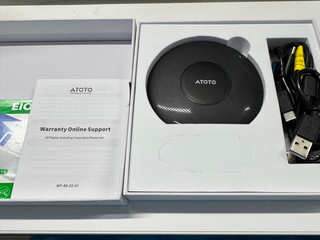 【美品】ATOTO CB6 カーナビ アダプター　CarPlay ai box