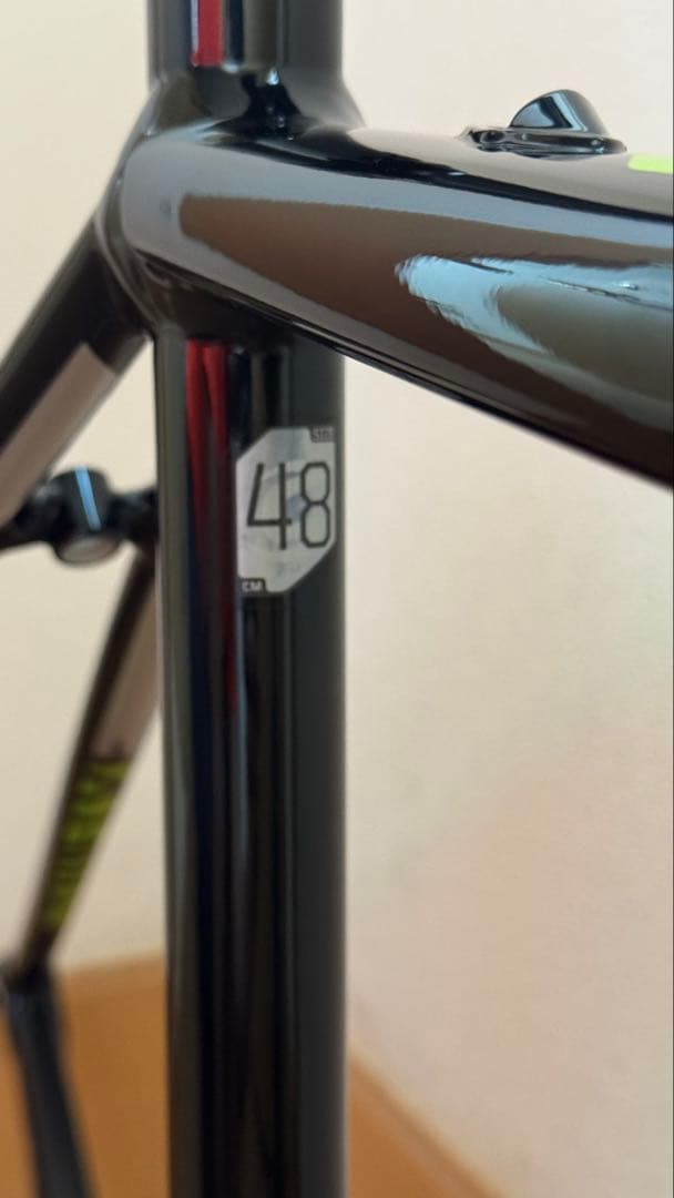 美品 cannondale caad12 48cm ブラック/グリーン