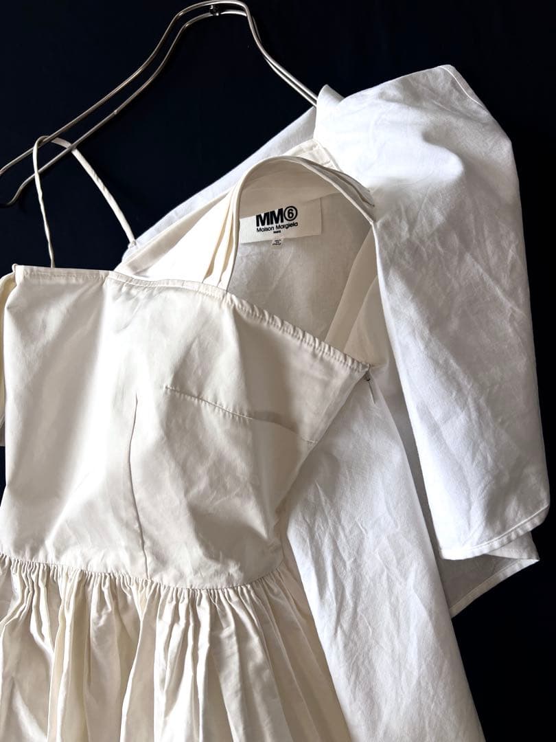 MM6 Maison Margiela アシンメトリーデザイントップス